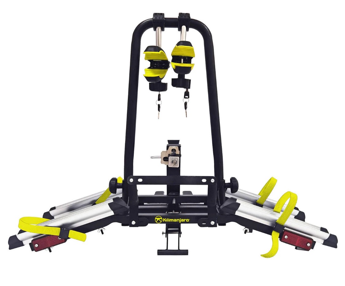 Kilimanjaro 2 Bike Rack Hitch Mounted Platform Carrier with Support Base