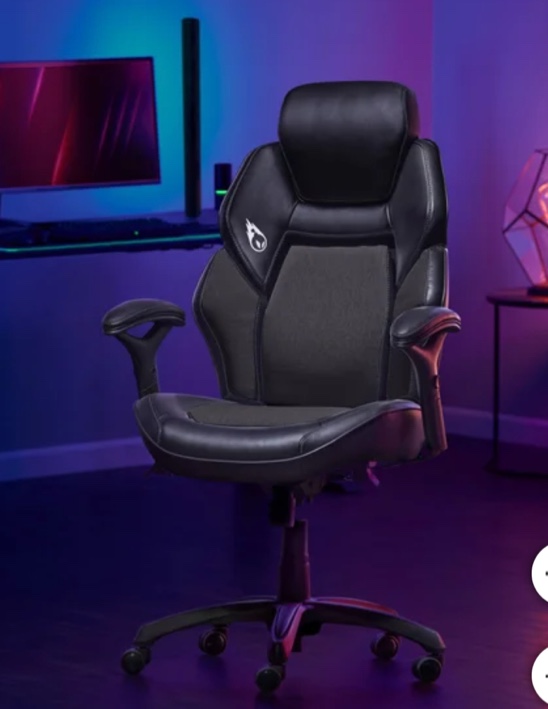 DPS Gaming 3D Insight Office Chair with Adjustable Headrest