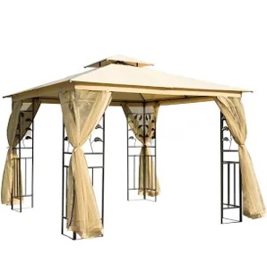 Outsunny 10' x 10' Outdoor Patio Gazebo Canopy
