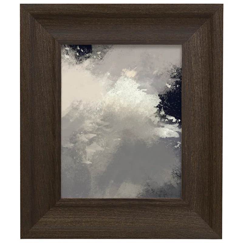 Vioria Weathered Black Wood Picture Frame