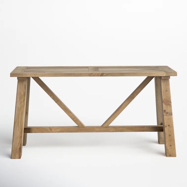 Bentwood 59'' Solid Wood Console Table