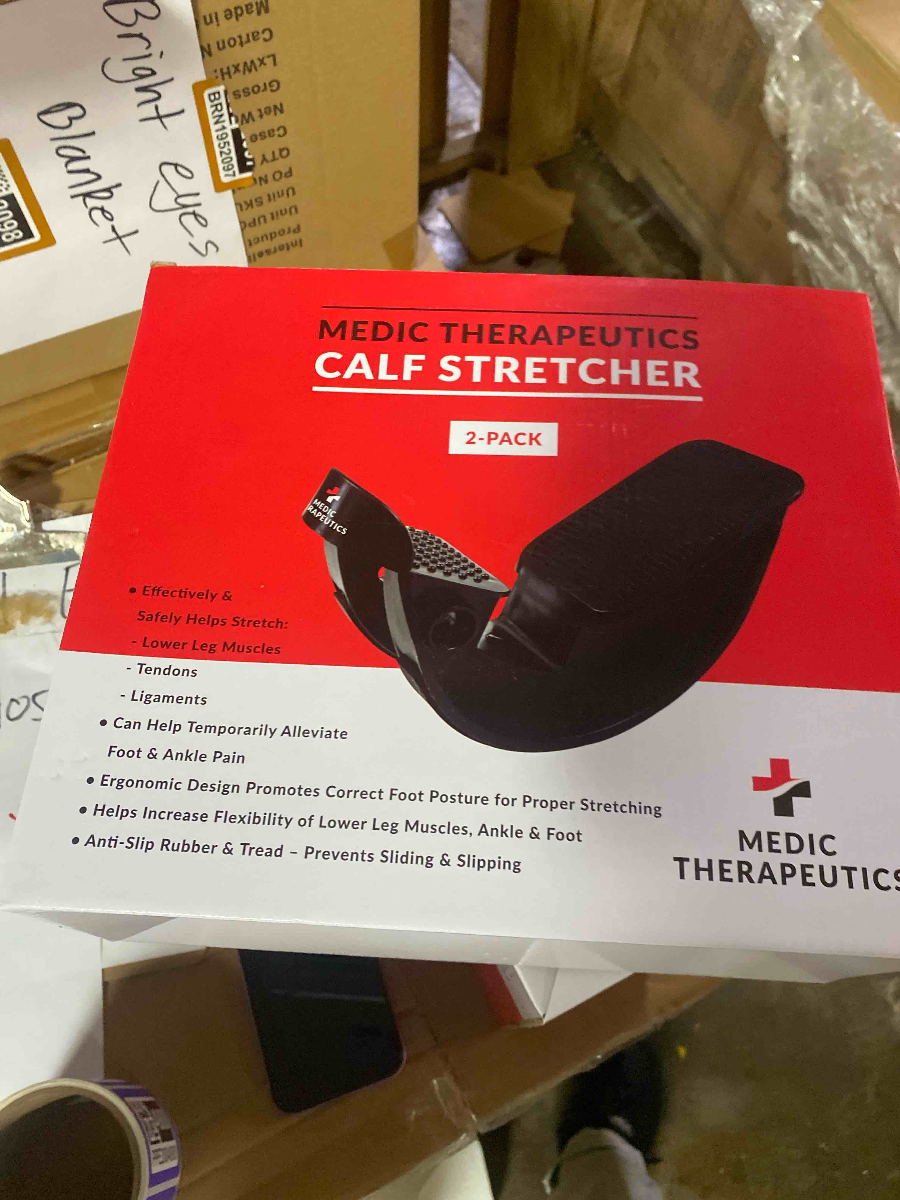 Medic Therapeutics Set of 2 4-in-1 Calf & Heel Stretchers