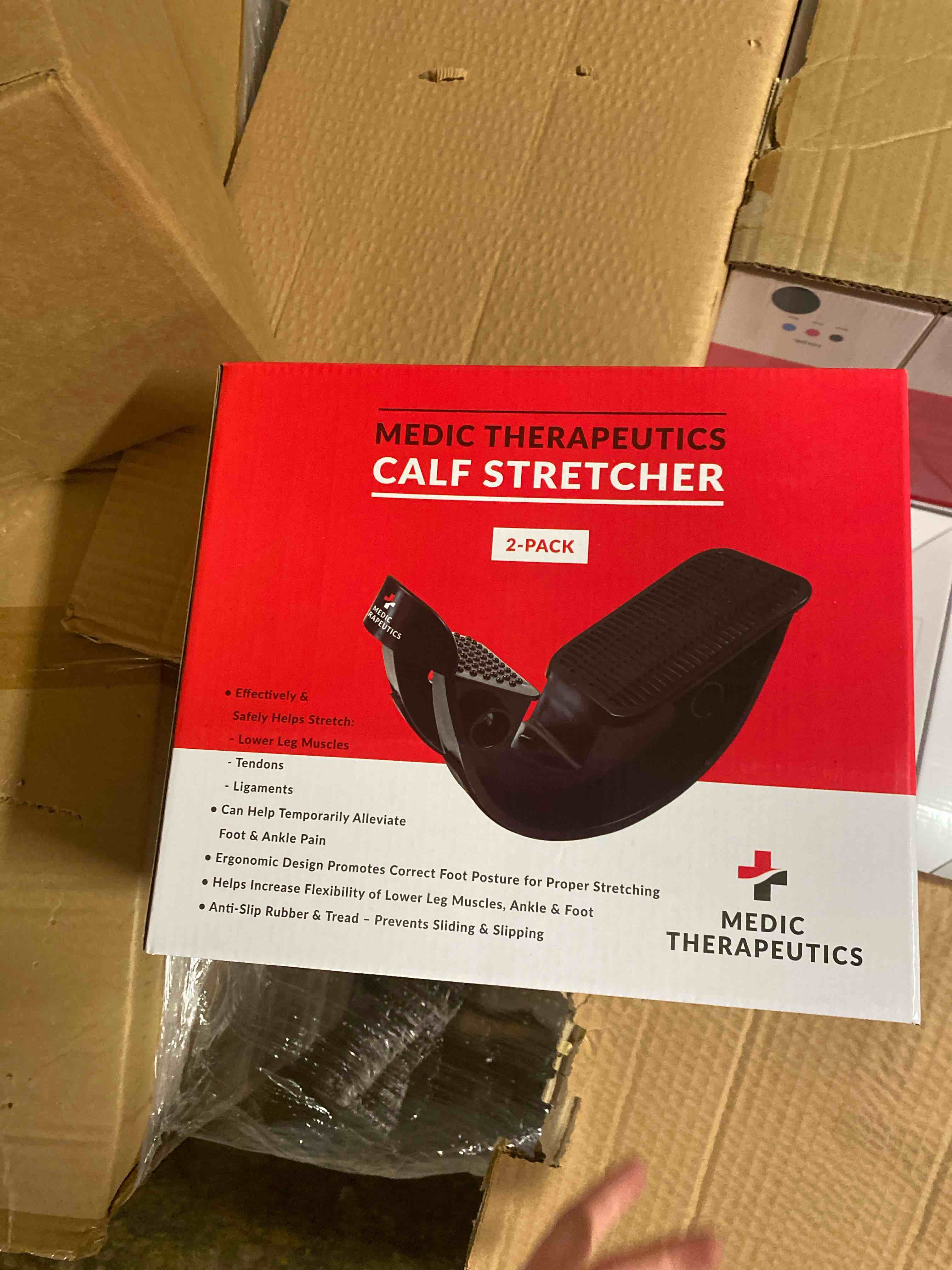 Medic Therapeutics Set of 2 4-in-1 Calf & Heel Stretchers