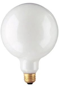 12 pk Bulbrite Globe 100G40WH