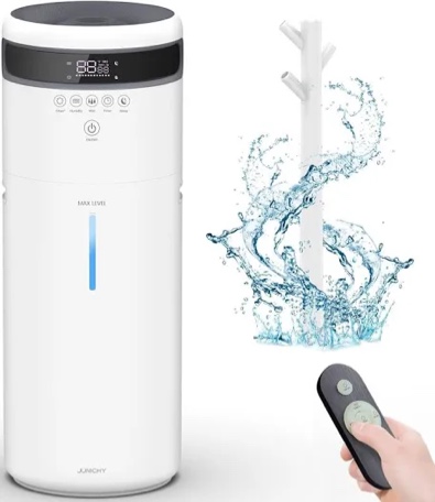 Humidifiers 4.5Gal/17L Humidifier Large Room Top Fill Large Humidifiers for Home 2000 sq.ft. with Extension Tube Large Room Humidifier with Night Light Quite Whole House Humidifier for Bedroom Plant