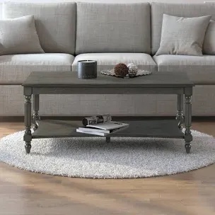 Branham Solid Wood Rectangular Coffee Table