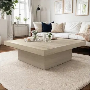 Caomhan Block Coffee Table Size: 12.2 H x 35.4 L