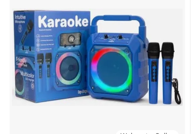 JOYC Brands Mic Drop Karaoke Machine