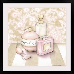 " Posh Powder Room Ill " by Megan Meagher