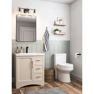 DeerValley Liberty Compact Toilets One-Piece Toilet With High-Efficiency