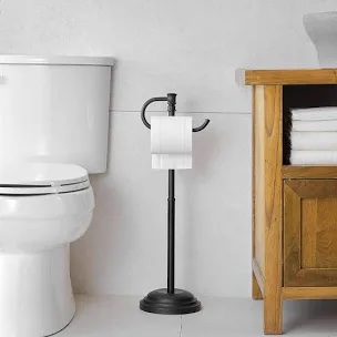 Bathroom Free Standing Toilet Paper Holder