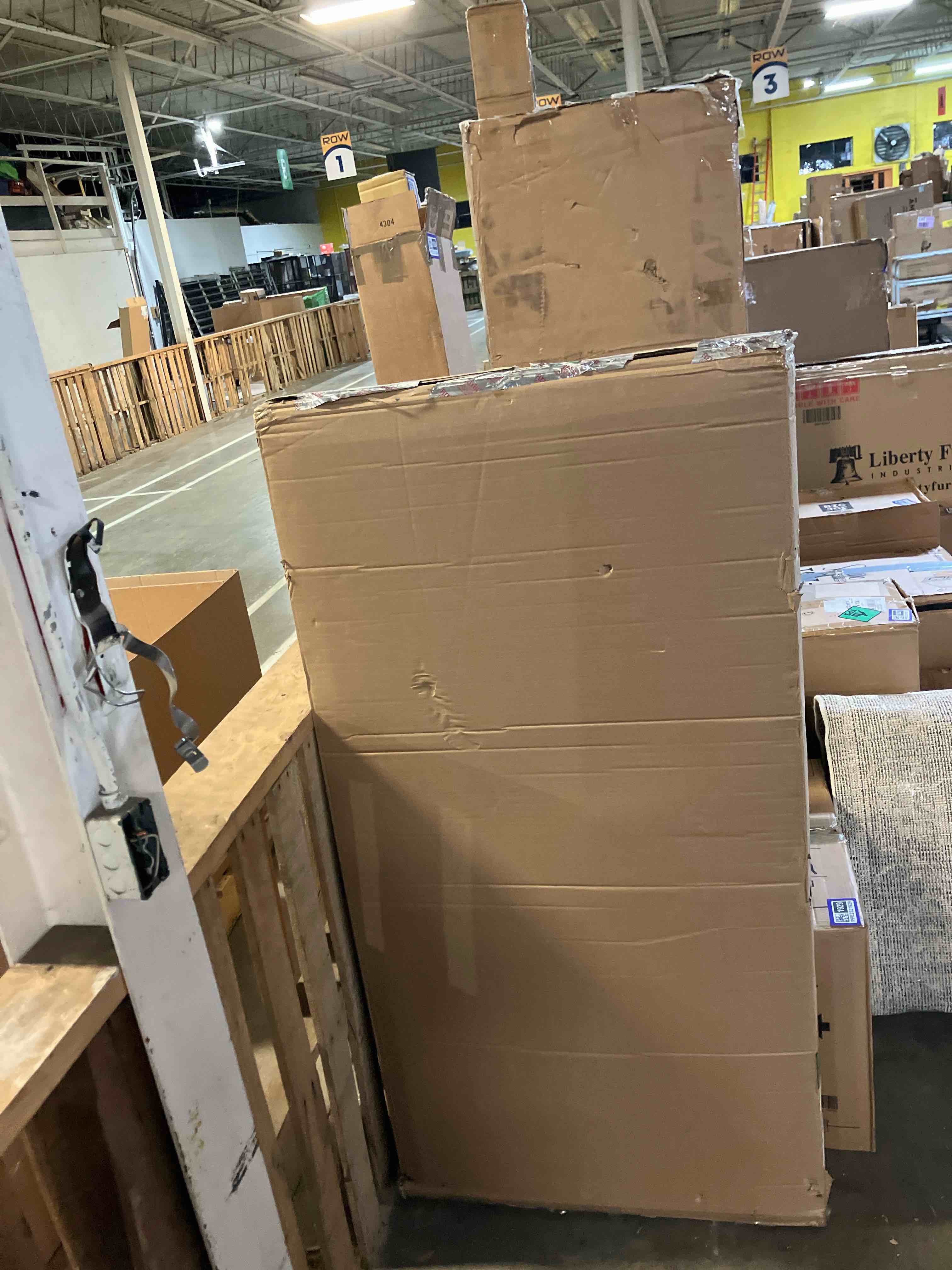 Condition photo showing New/Like New for Black 2-Tier Washer and Dryer Countertop – 54" W MDF Laundry Topper with Guard