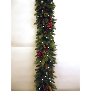 144" in. Lighted Garland