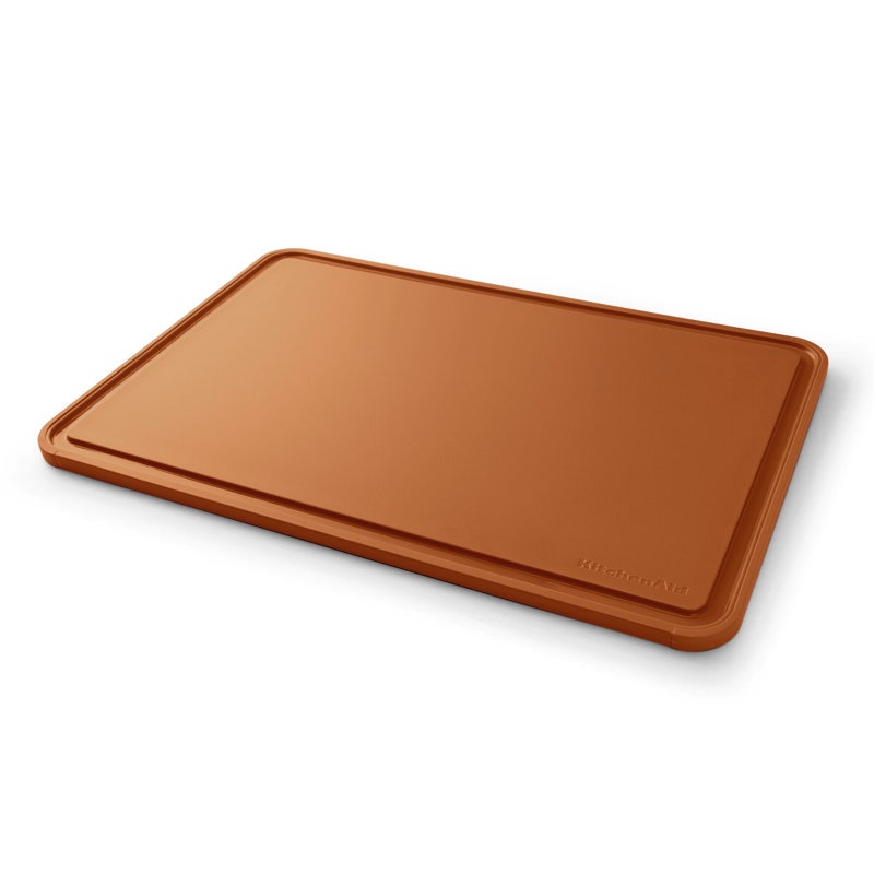 Kitchenaid Classic Non-Slip Poly Cutting Board, 12X18 Inch