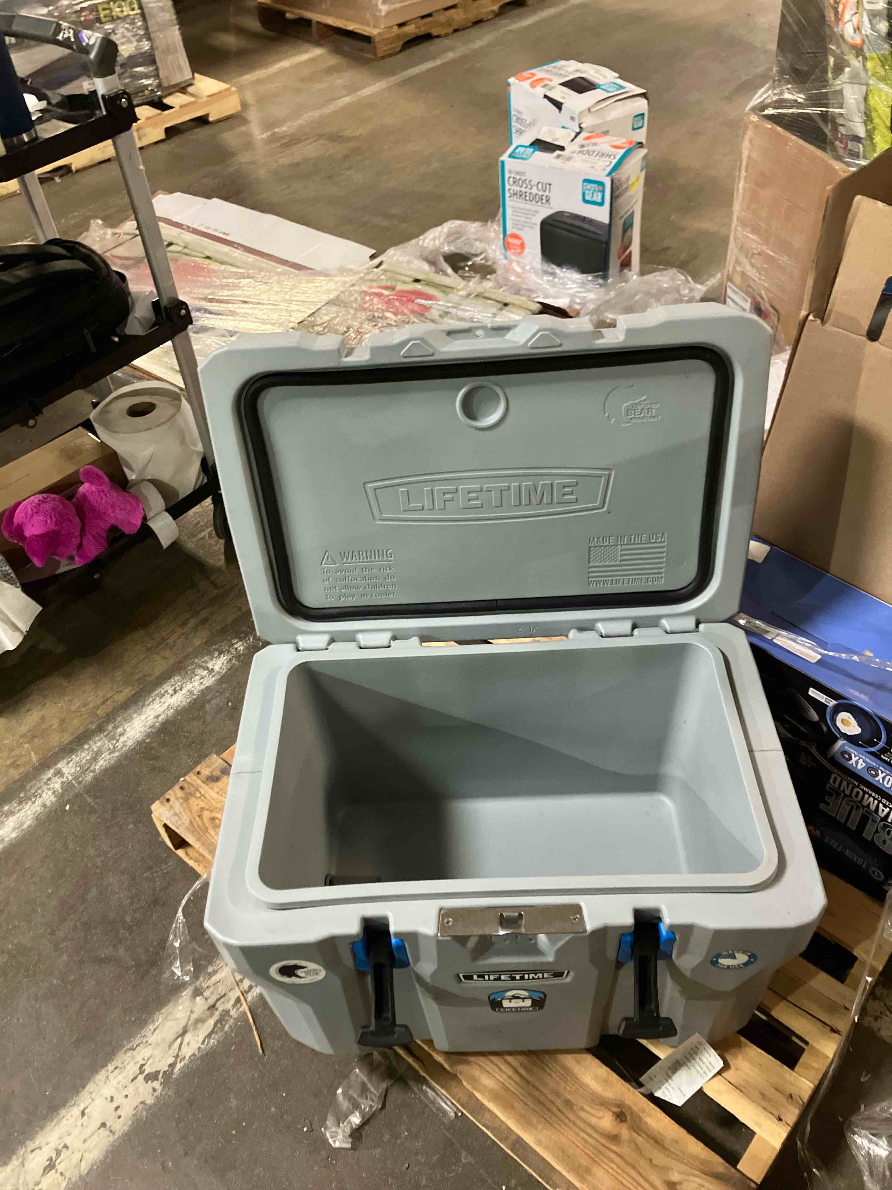 Condition photo showing New/Like New for Lifetime 115 Quart High Performance Cooler (Used)