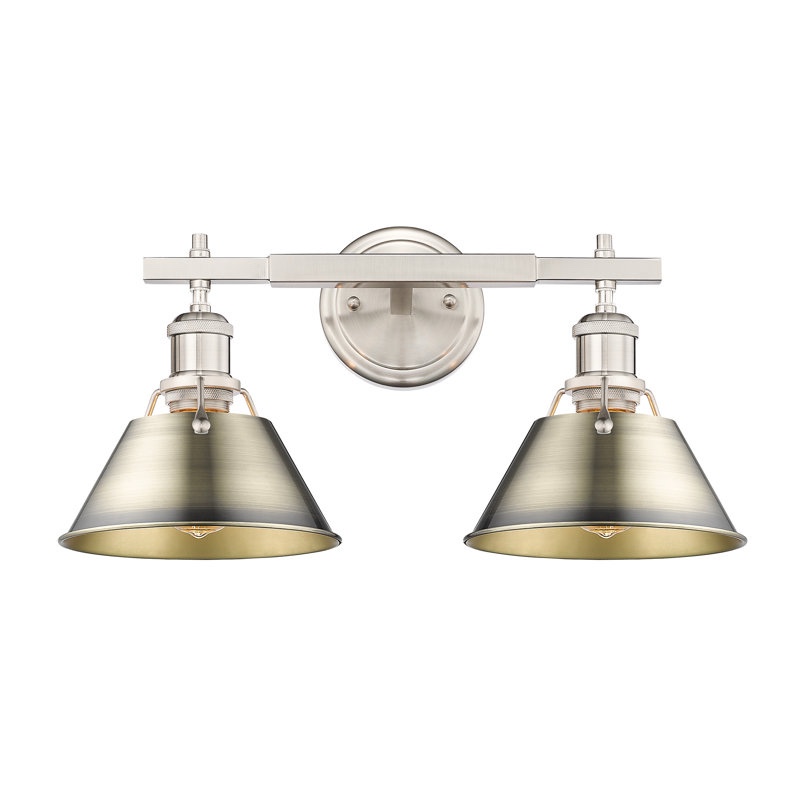 weatherford 2 - light dimmable vanity light