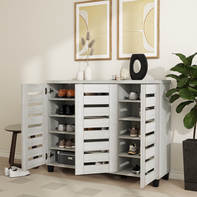 Alcester Lismore Shoe Storage Cabinet Up to 20 Pairs