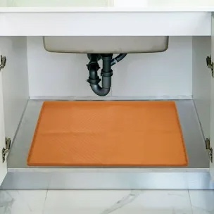 under sink mat waterproof cabinet liner for kitchen and bathroom 