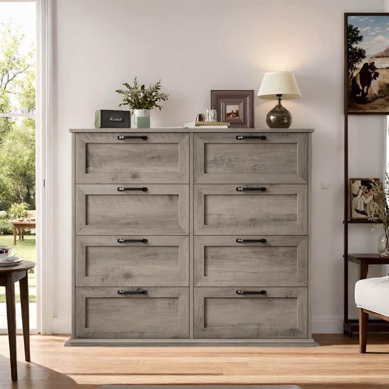 ausherman 8 - drawer double dresser