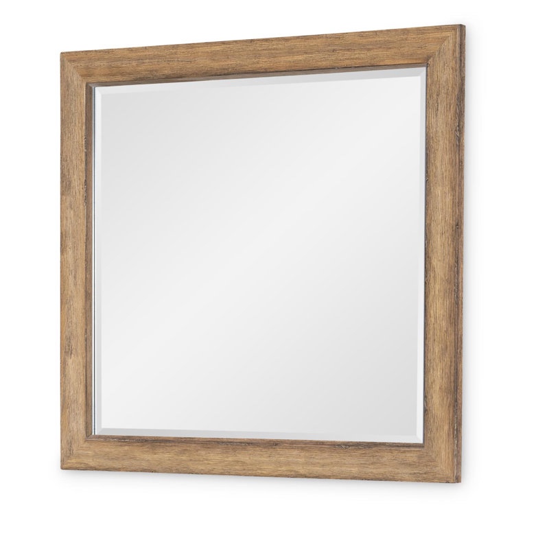 Country Living Vintage Market Rectangular Mirror (Beveled Glass)
