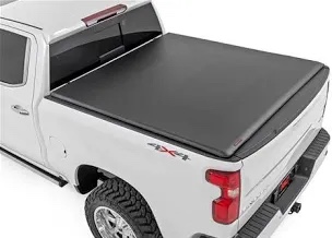 YITAMOTOR Soft Roll Up Truck Bed Tonneau Cover Compatible with 2019-2025 Chevy Silverado/GMC Sierra 1500 New Body Style, Fleetside 5.8