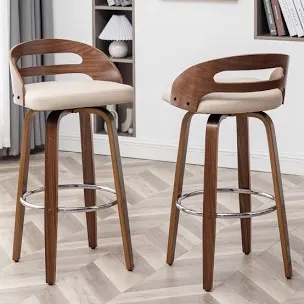 mahtab swivel counter & bar stools (set of 2)