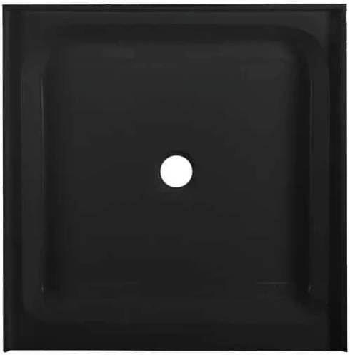 swiss madison voltaire 36" x 36" single-threshold center drain shower base