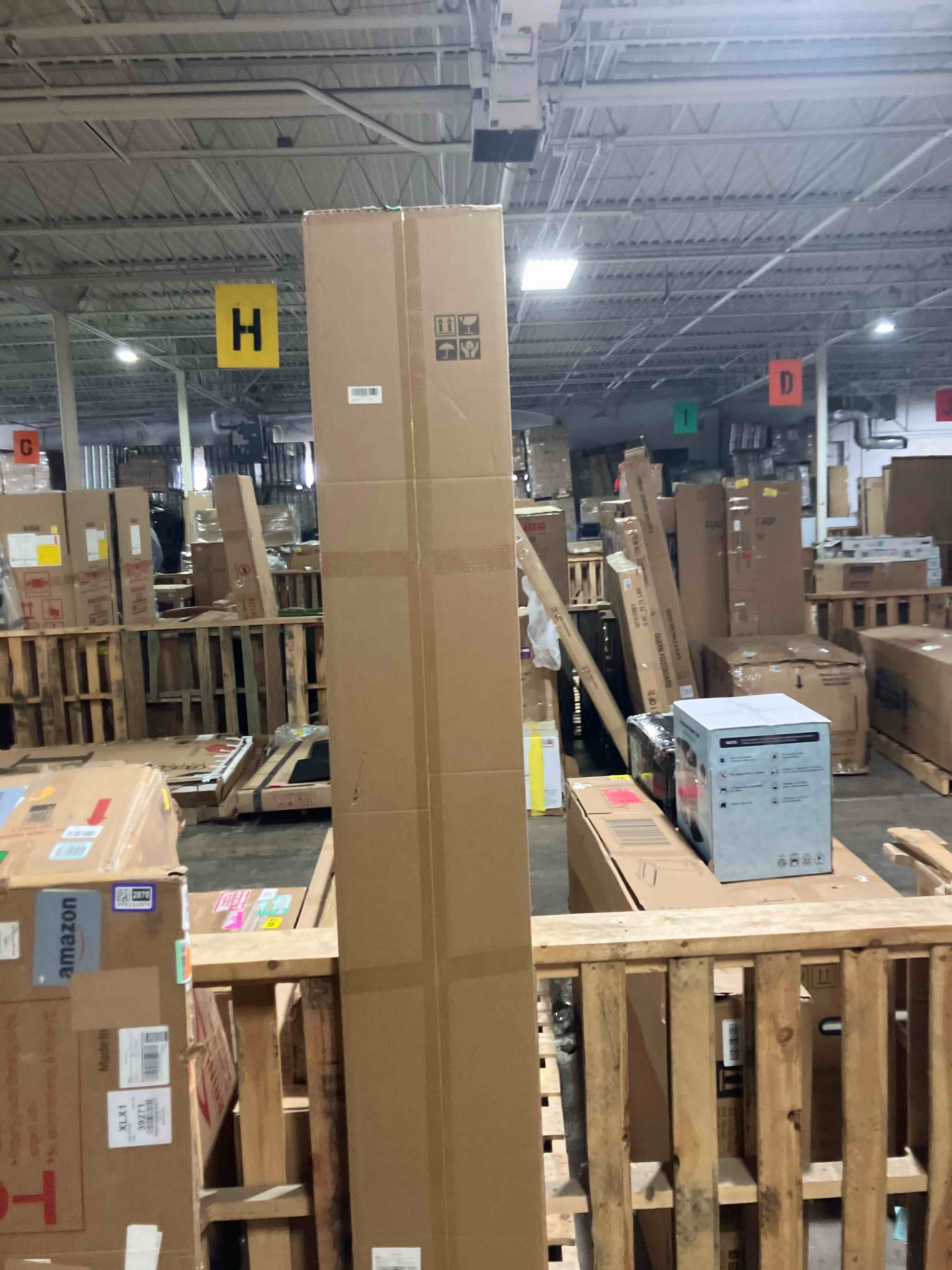 Condition photo showing New/Like New for DOLLAR BOSS Wood Slat Acoustic Panels for Wall, 94.5" x 12.6" 2Pcs Soundproof Absorbing Wall Panel with Wood Finish 3D Fluted for Ceiling Kitchen Bedroom Office, Dark Oak