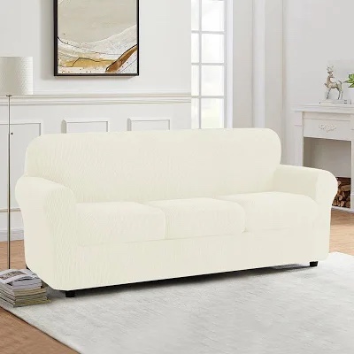 pizarro polyester box cushion sofa slipcover
