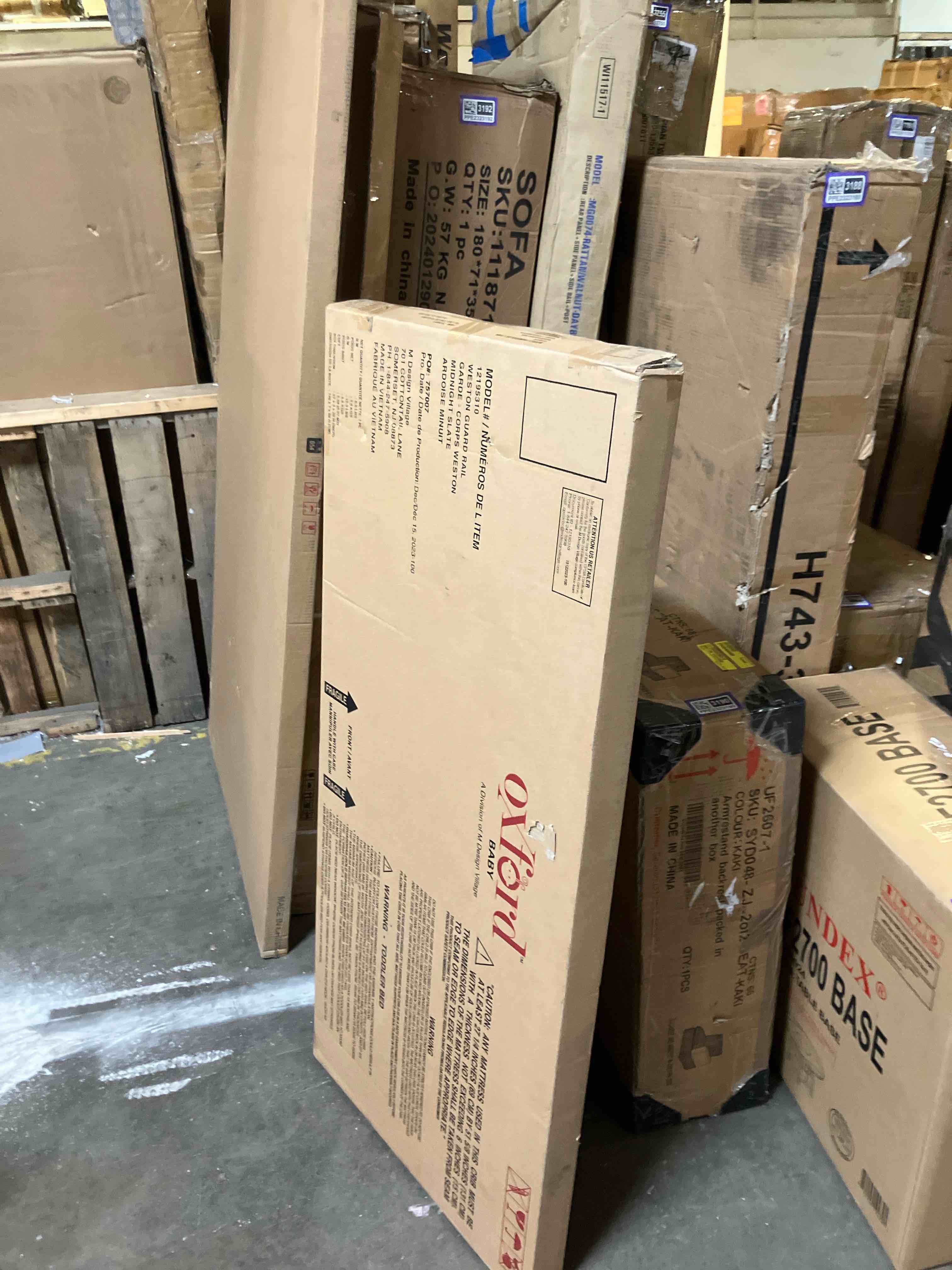 Condition photo showing As Is for Weston Guard Rail