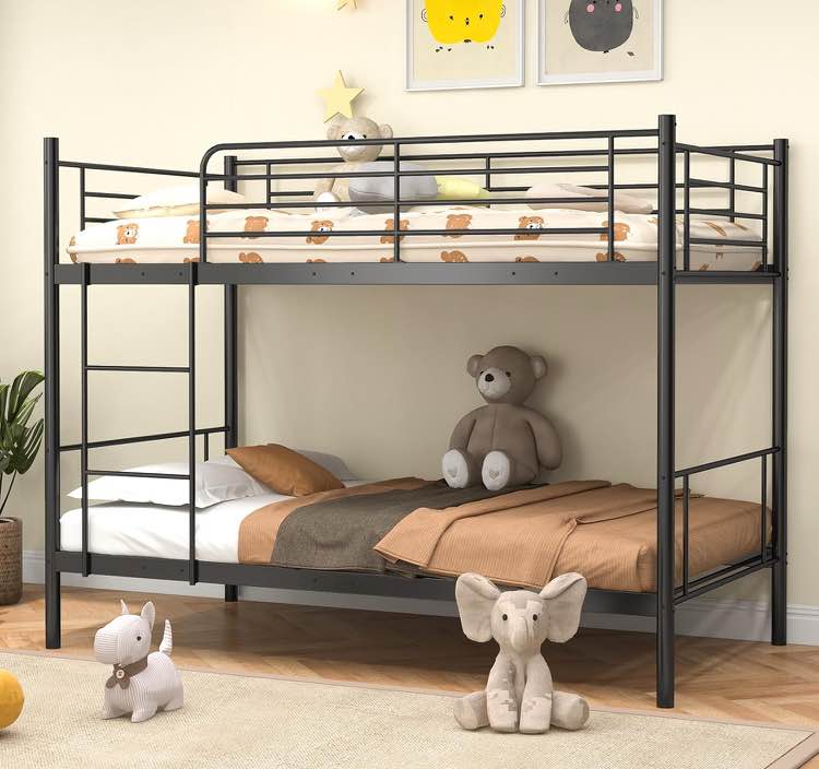Kids metal bunk frame