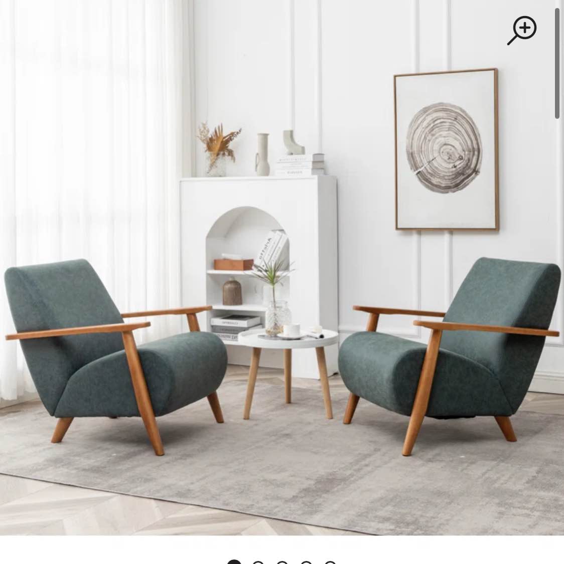 Andablo Upholstered Armchair (Set Of 2)