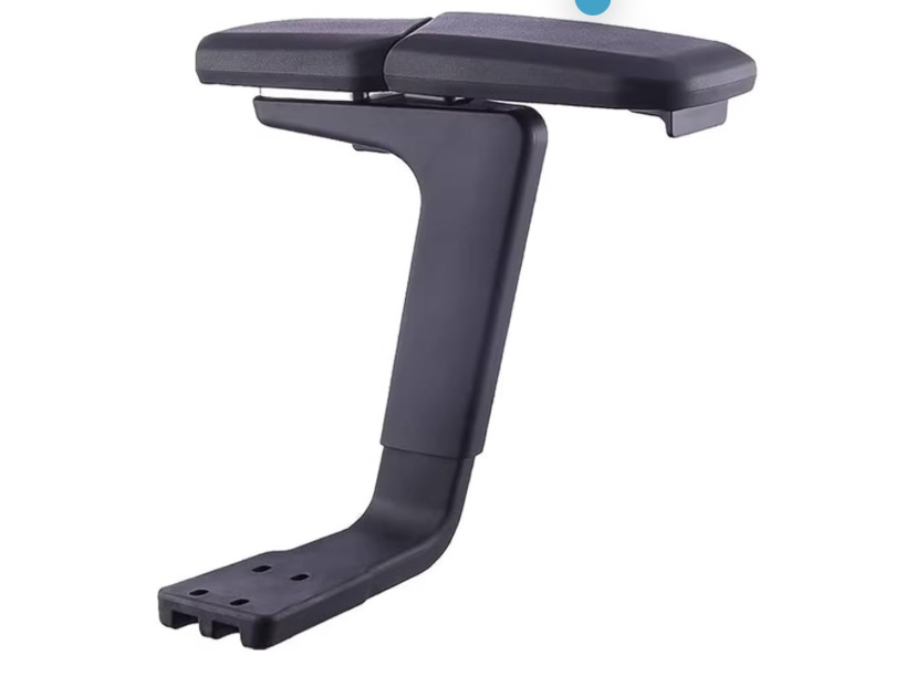 Universal Office Chair Armrest, Replacement Adjustable Arms, with Pads - Swing Left and Right, Upright Bracket - Height Adjustment, for Most Gaming Chairs, 1 Pair
