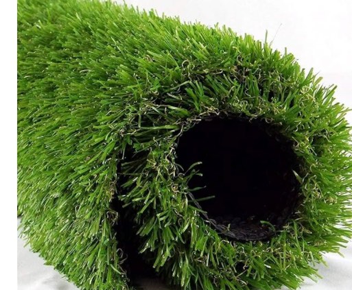 Realistic Deluxe Artificial Grass Synthetic Thick Lawn Turf Carpet (7 FT x 15 FT (105 Square FT))