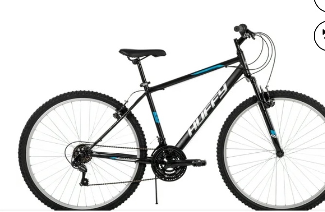 Huffy 29" Rock Creek Mountain Bike, Fits Riders 5'0"+, Matte Black, Adult, Men's