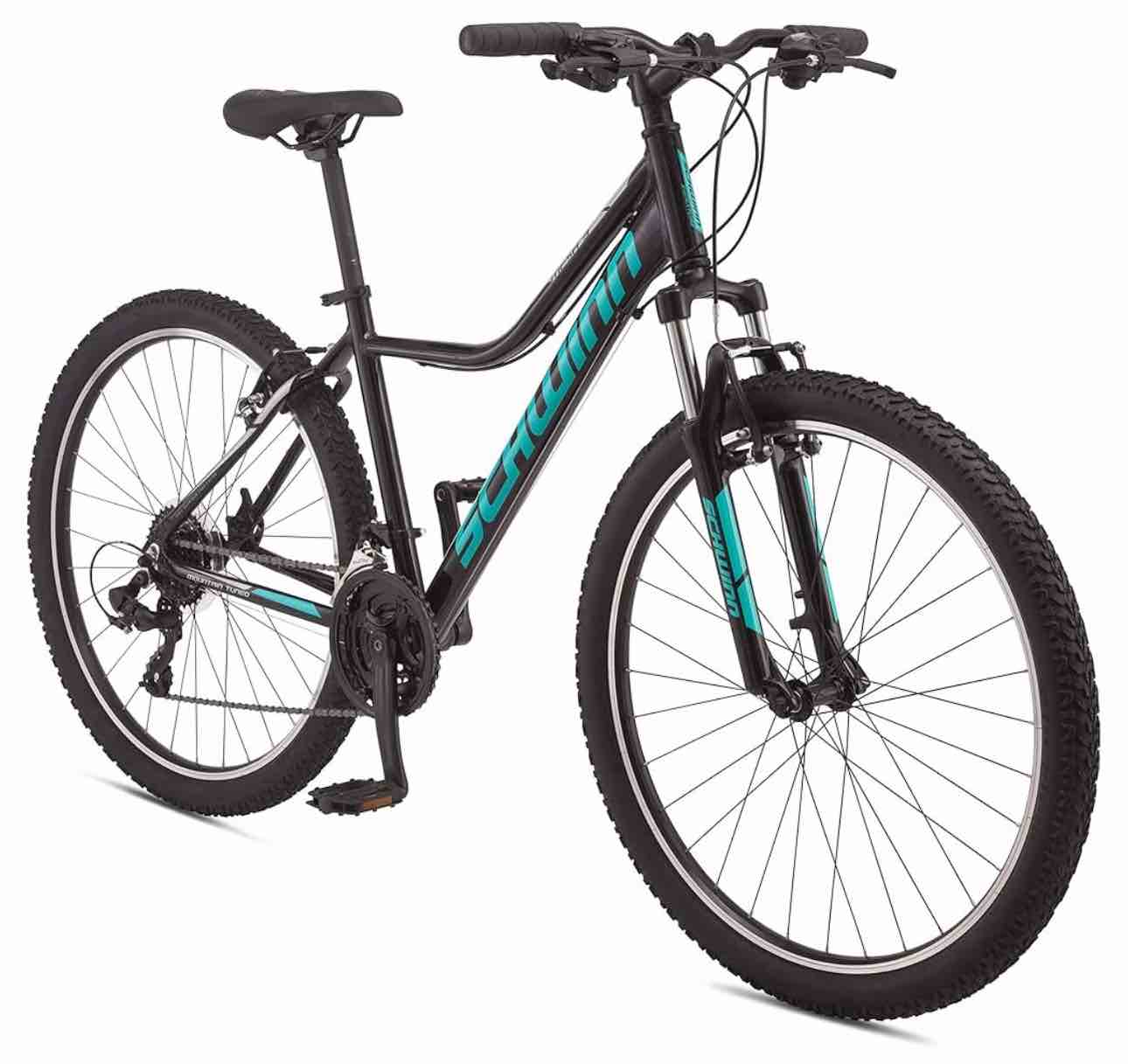Schwinn Mesa Adult Mountain Bike, 21-24 Speeds, 27.5-Inch Wheels, Small to X-Large Aluminum Frame, Multiple Colors