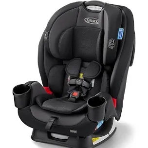 Graco TriRide 3-in-1 Convertible Car Seat - Highback Booster, Forward & Rear Facing modes, Suitable from Newborn to Preschooler, Perfect for Long Journeys in Redmond Color