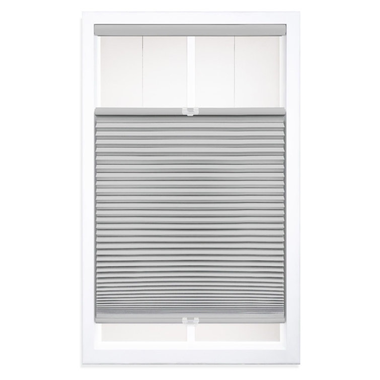 Gray Cloud EcoHome 1.5 inch Cordless Blackout Top Down Bottom Up Cellular Shade