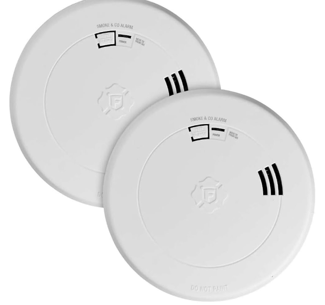 First Alert Precision Detection 10-Year Smoke and Carbon Monoxide Alarm 2 Pack