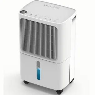 2500 Sq. Ft Dehumidifier for Basement, 34 Pint Dehumidifiers For Home, Large Room, Auto Drain or Manual Drainage, Digital Control Panel, Auto Defrost, 24H Timer, Child Lock