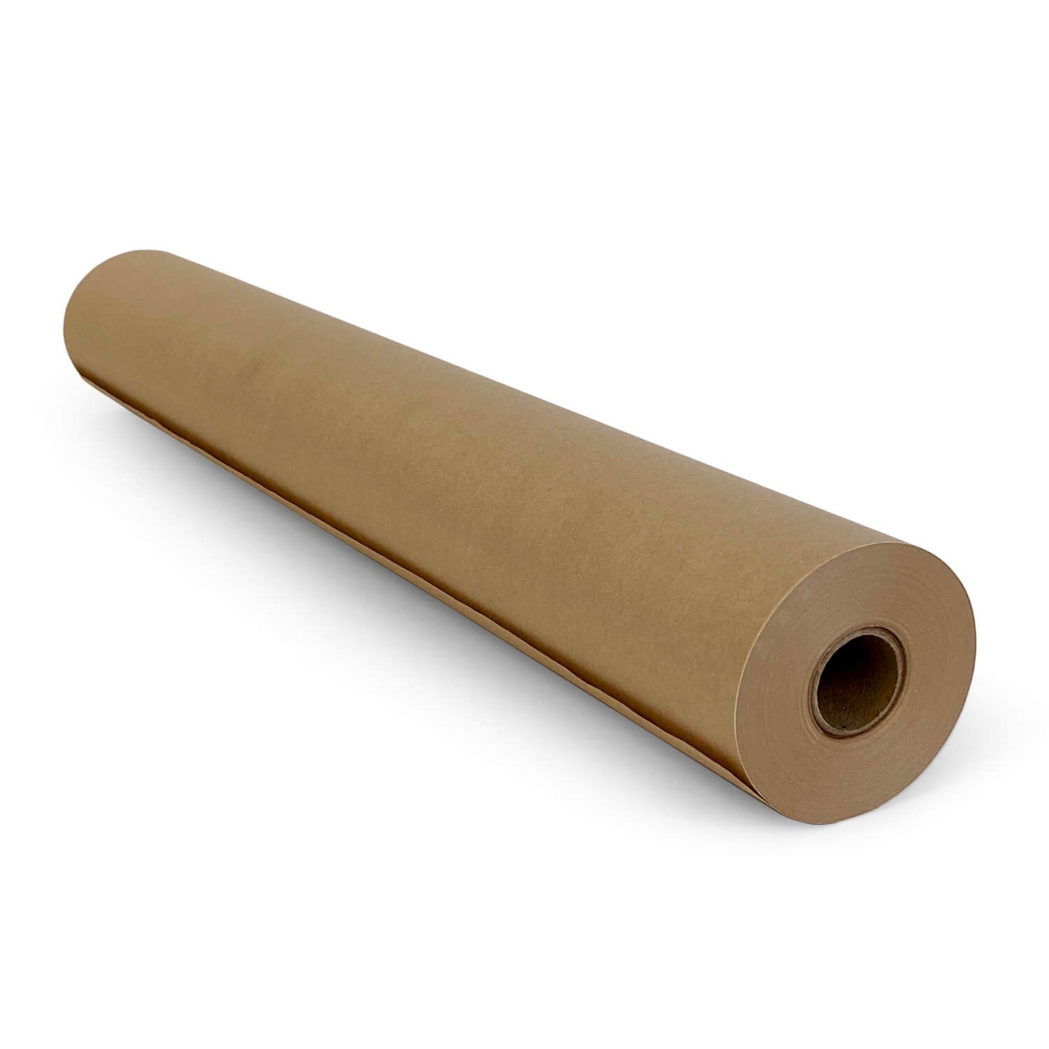 24" x 180' Natural Kraft Paper Roll, 30 lbs (1, 2, 4, 6 rolls)