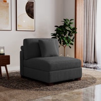 Incomplete! Missing Box B! 2 BoxesMilbrey Corduroy Modular Armless Chair Ebern Designs