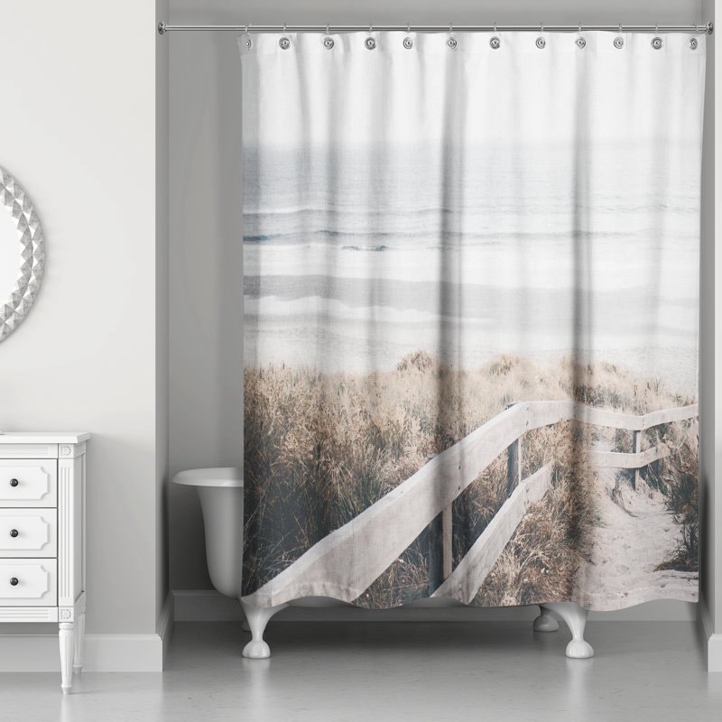 Bryleigh Shower Curtain By Rosecliff Heights