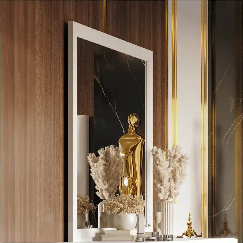 B1840-060 New Classic Furniture Europa Mirror- White