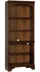 Coaster Home Furnishings Hartshill 5-Shelf Burnished Oak Bookcase