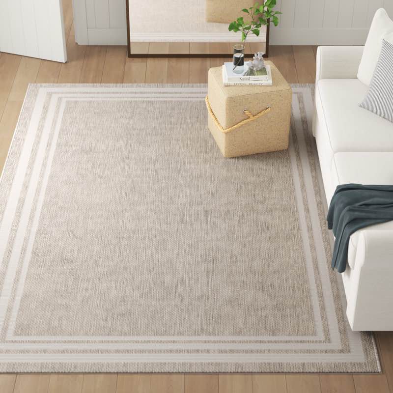 Rectangle 5'3" x 7'7" Nola Geometric Indoor / Outdoor Rug See More by Sand & Stable