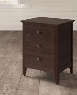 Melusina 23.25'' W Solid Wood Nightstand