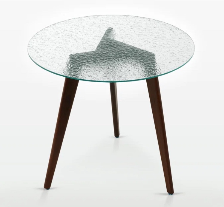 Round Tempered Glass Table TOP 32 tall