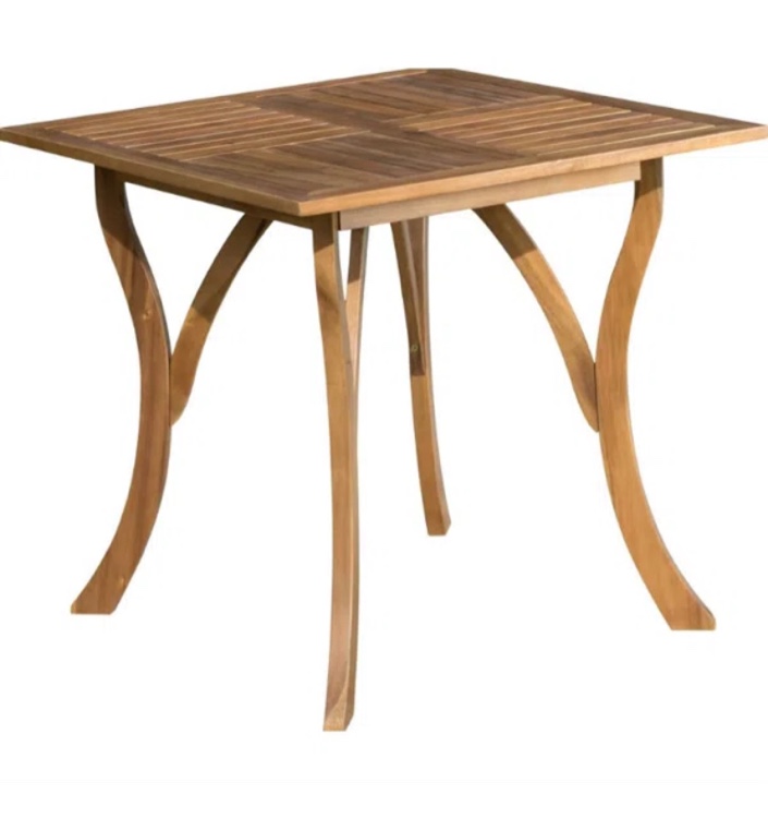   Bradio 30 Acacia Wood Dining Table, Patio Table, Coffee