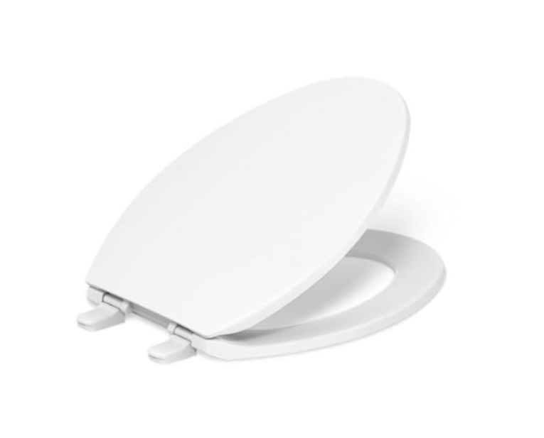 Kohler K-20110-0 Brevia Quite-Close Elongated Toilet Seat White